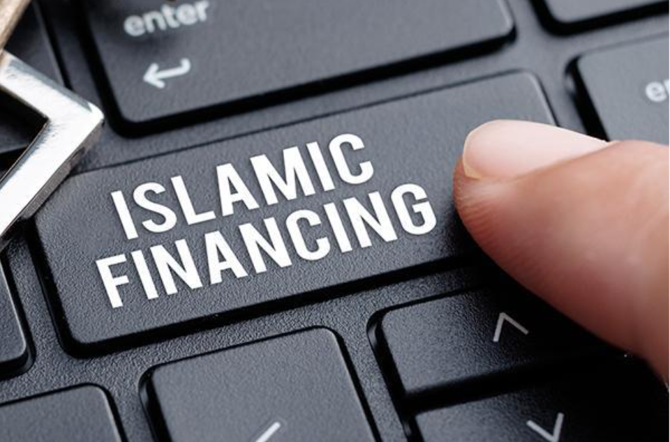 islamic financing on keyboard