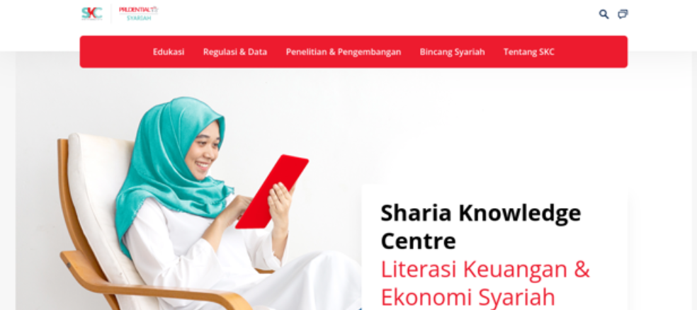 website sharia knowledge centre prudential syariah