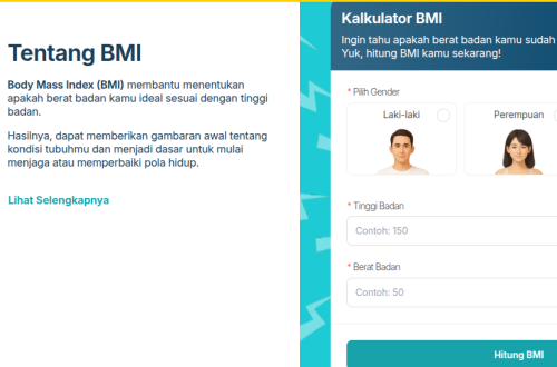 kalkulator bmi online